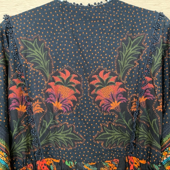 FARM RIO Mixed Patchwork Mini Dress (NWT) - Picture 10 of 14